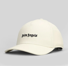 PALM ANGELS CAPPELLO IN COTONE PANNA