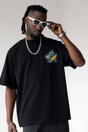 BLACK ISLAND
Oversized Graphic Print T-Shirt