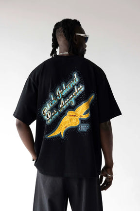 BLACK ISLAND
Oversized Graphic Print T-Shirt