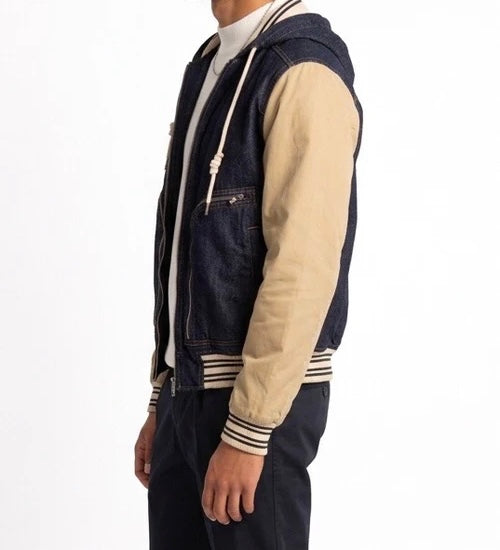 YES LONDON GIUBBINO DENIM XG5271 BLU