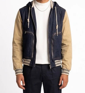 YES LONDON GIUBBINO DENIM XG5271 BLU
