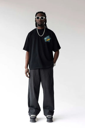 BLACK ISLAND
Oversized Graphic Print T-Shirt