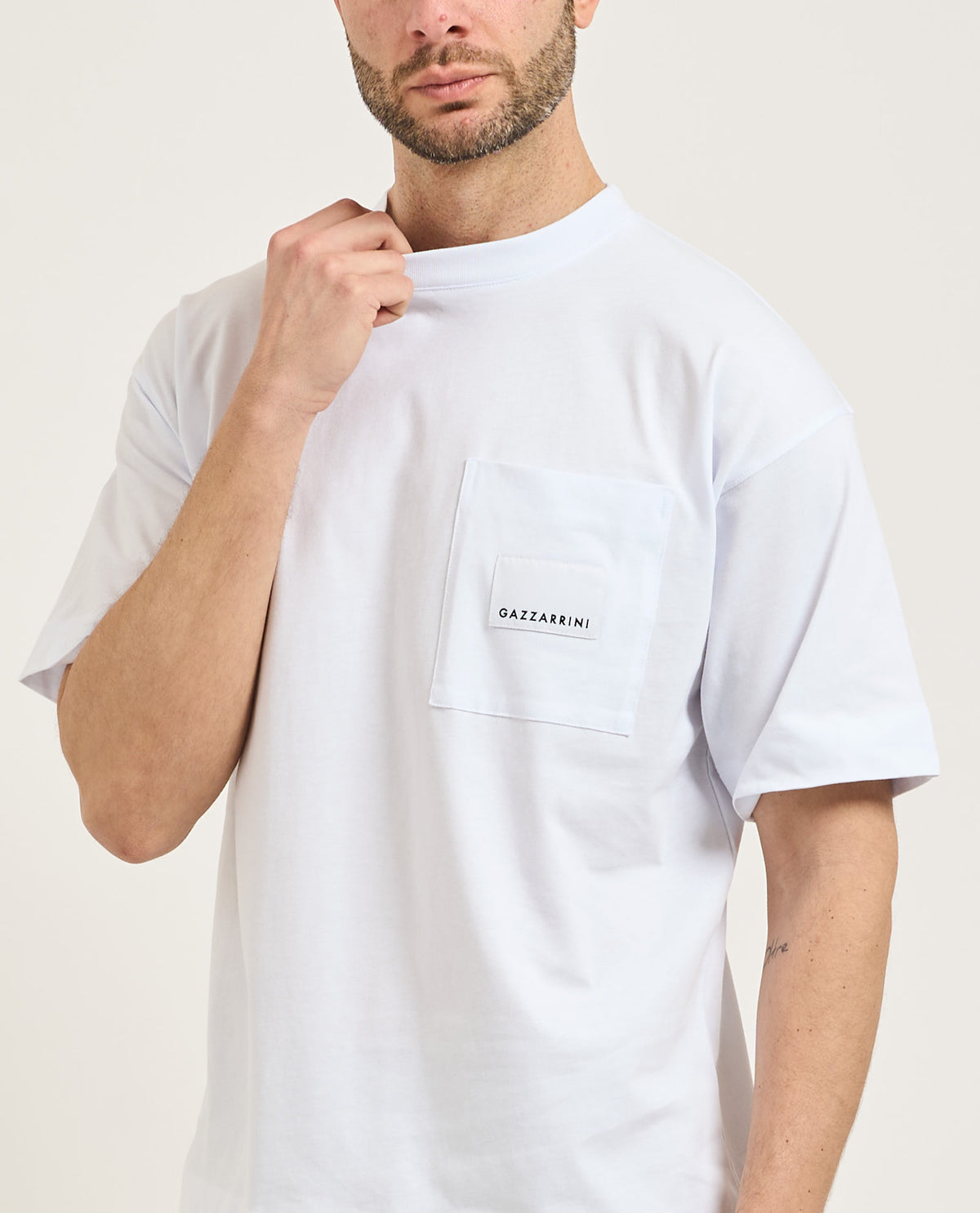 GAZZARRINI T-shirt uomo Gazzarrini con tasca
