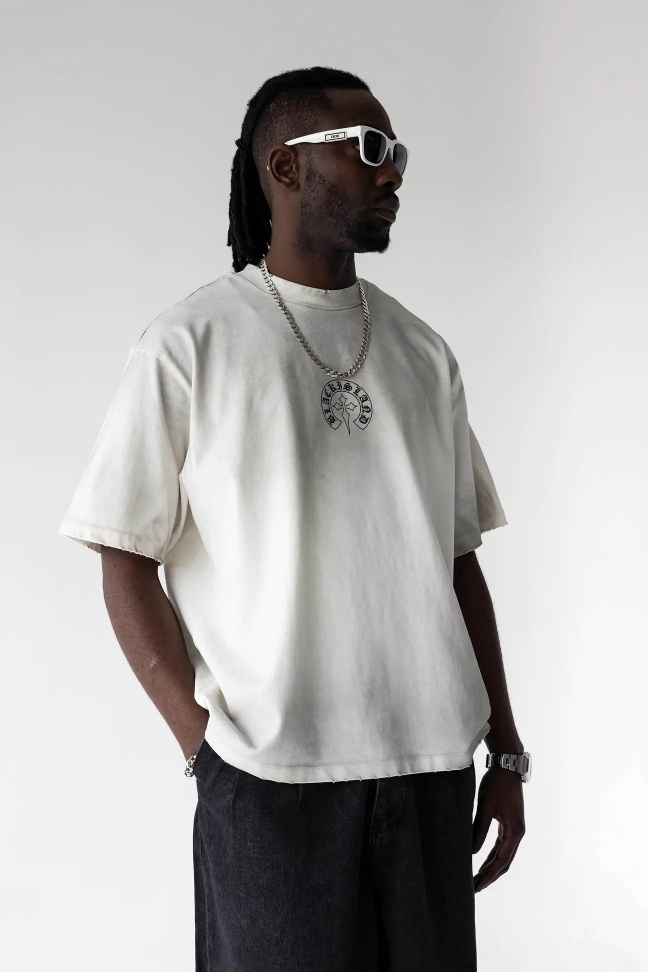 BLACK ISLAND
Oversized Graphic Printed T-Shirt 1987