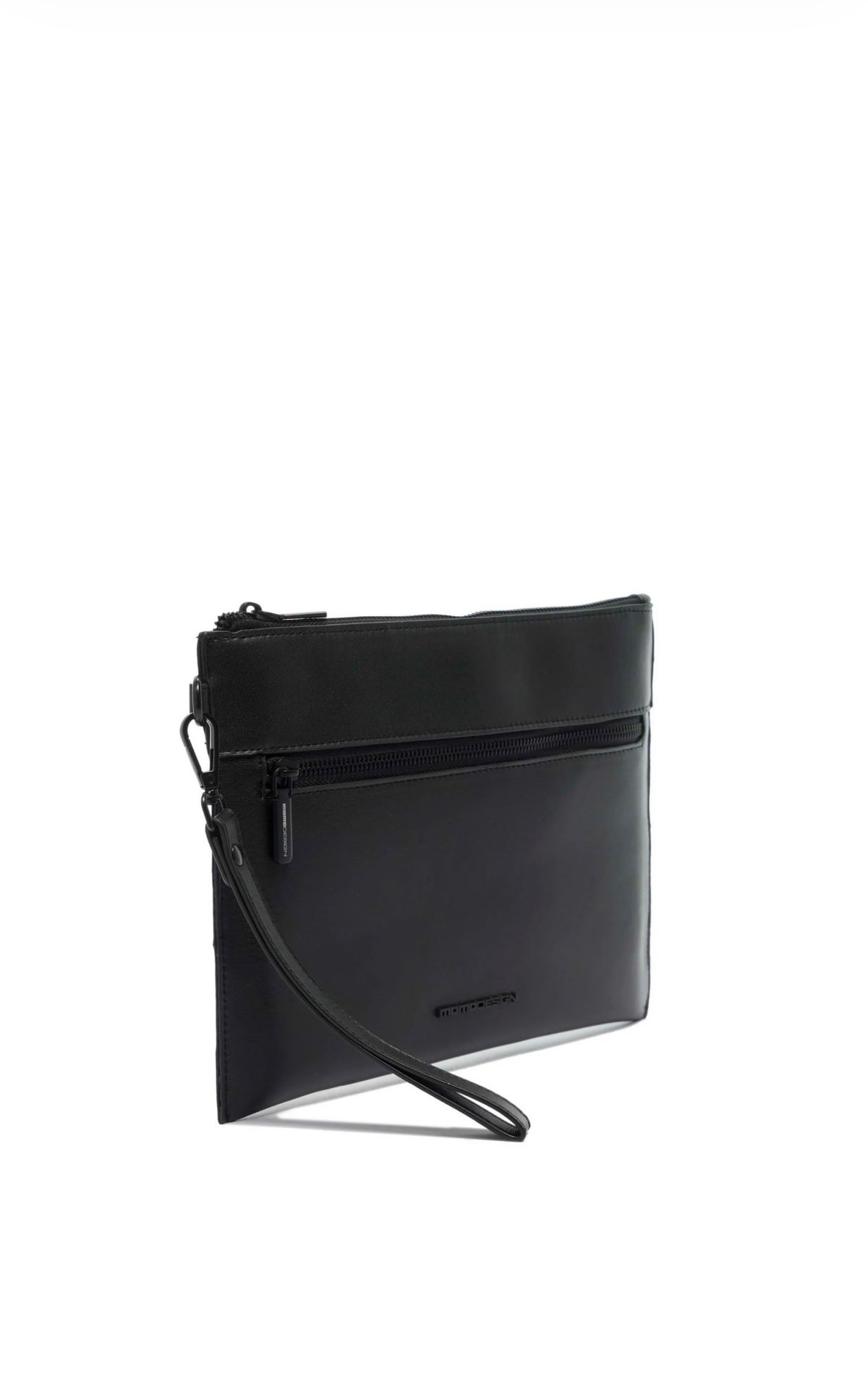Momodesign pouch business Work nappa grande in nappa nera