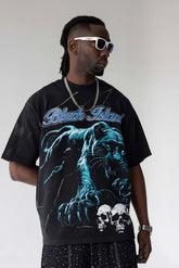 BLACK ISLAND
Panther Graphic Oversized T-Shirt | Black Island