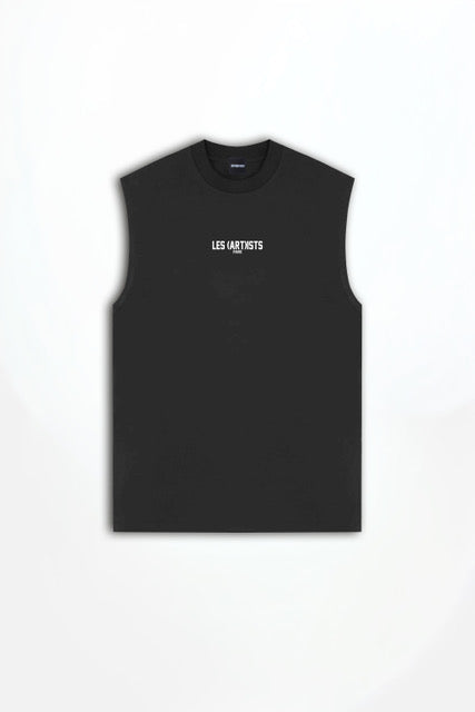 Vest Embroidery Essential Black