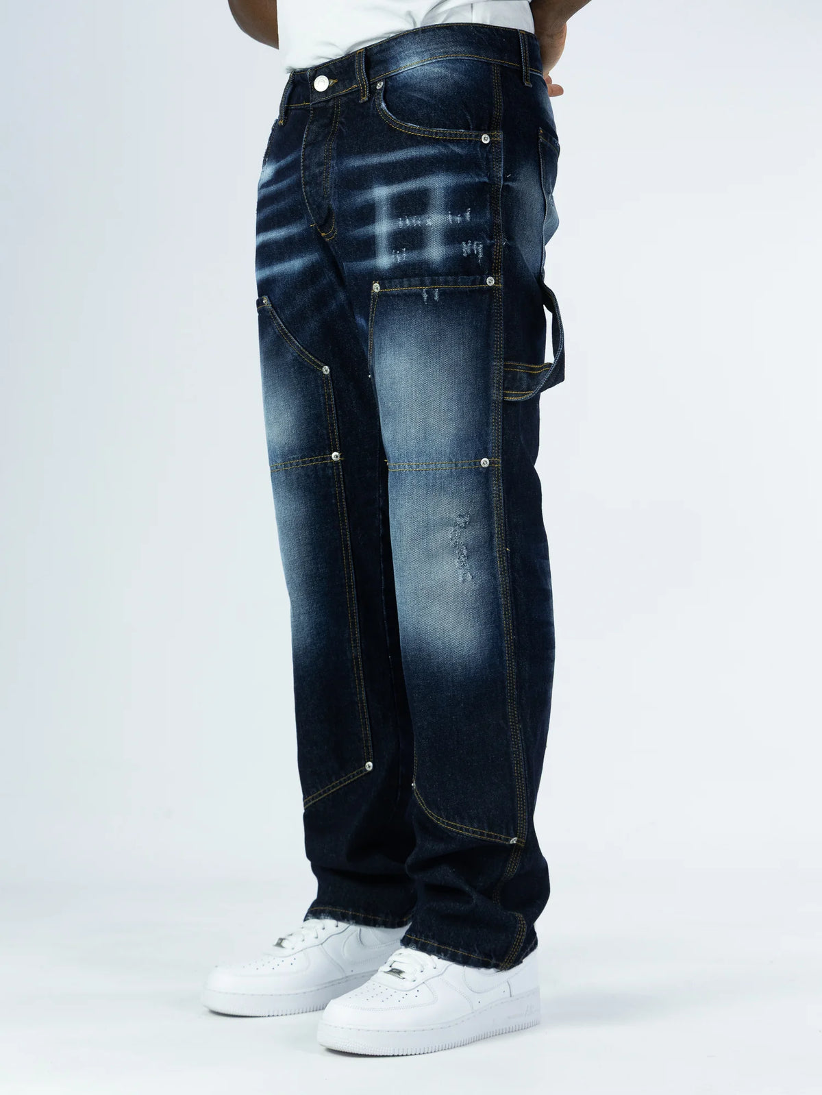 JEANS BAGGY  SOLDIER FIT.
MODELLO CARPENTER.