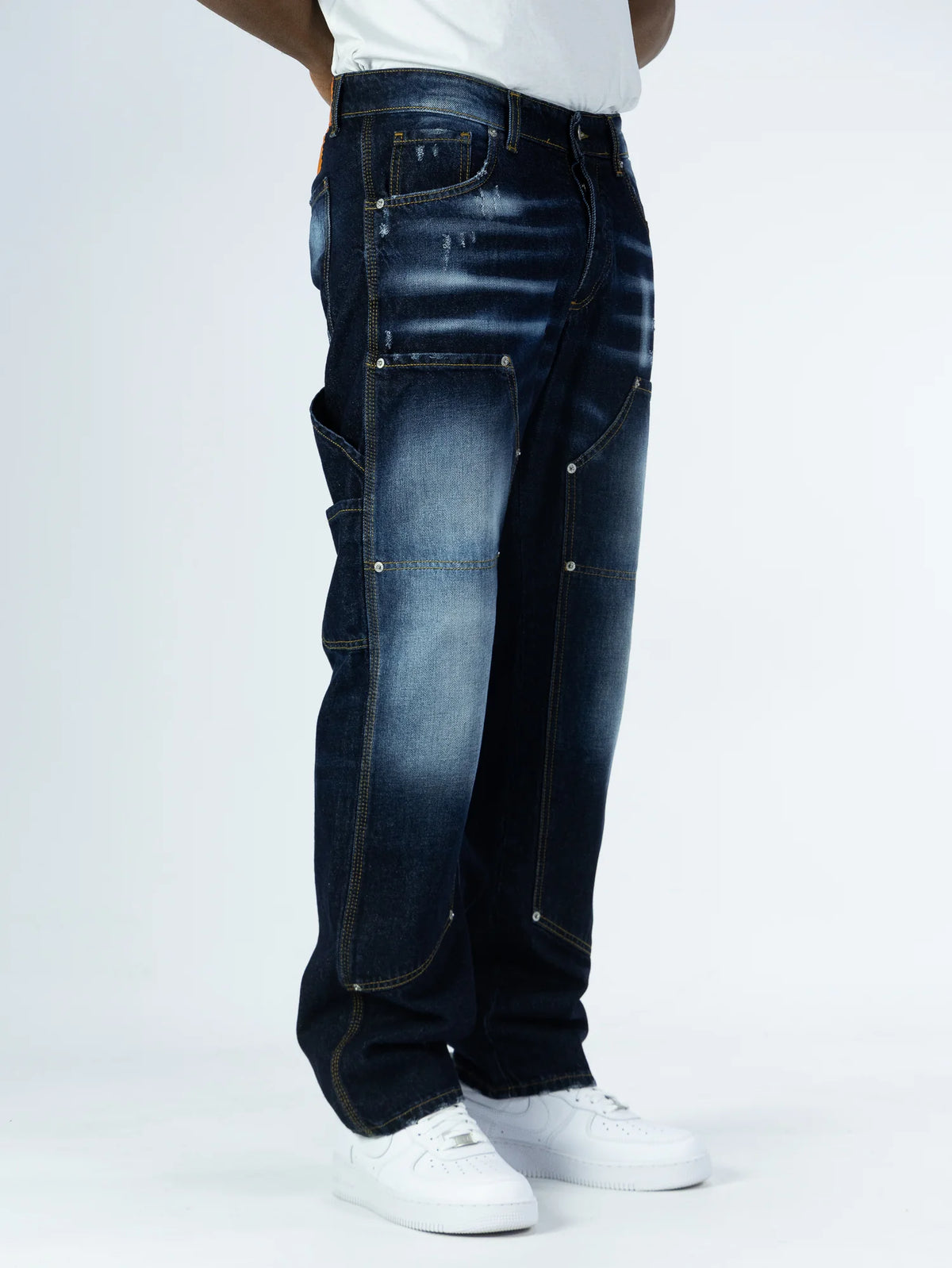 JEANS BAGGY  SOLDIER FIT.
MODELLO CARPENTER.
