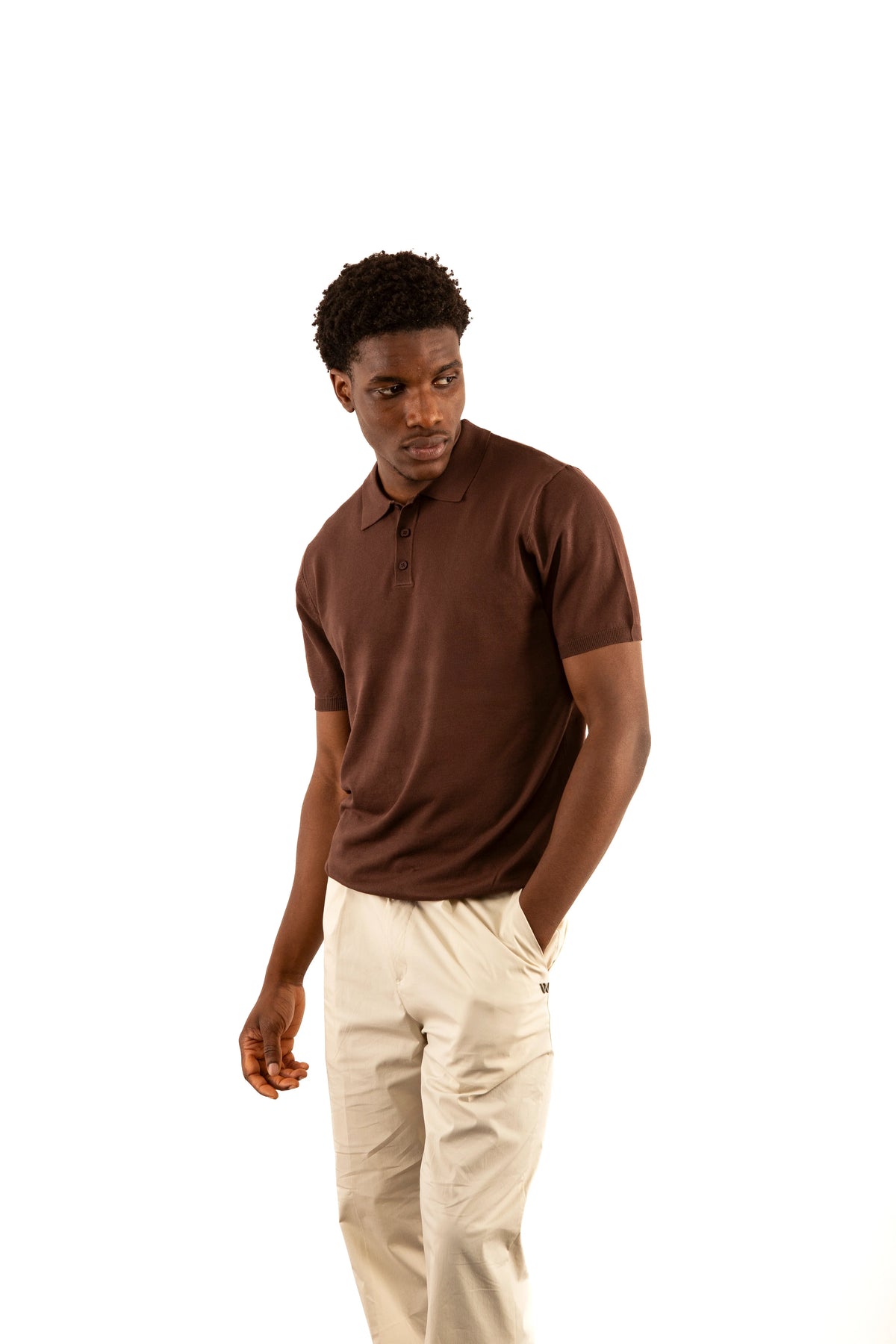 Why Not Brand POLO IN FILO | MARRONE