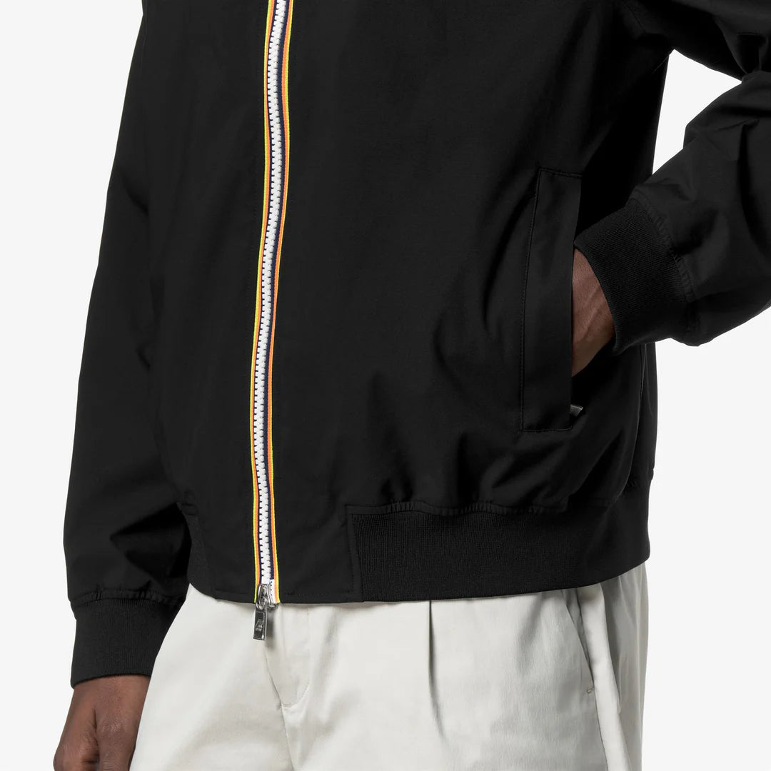 K-WAY ARSENE STRETCH DOT BLACK